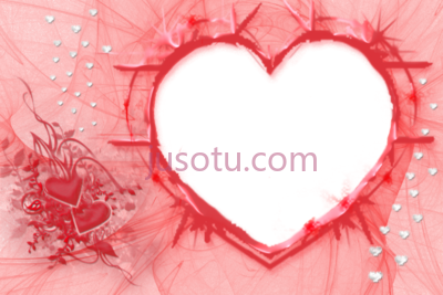 心形相框,marcos para fotos con corazones PNG