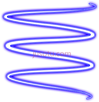 蓝色漩涡霓虹,black and white blue swirl PNG