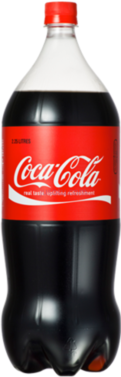 可口可乐,coke bottle coca cola 2 25 l PNG