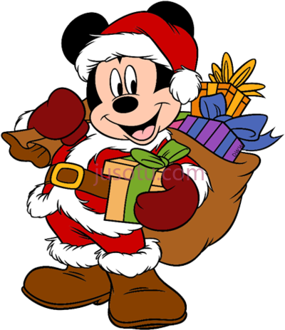米老鼠圣诞,mickey mouse christmas black and white PNG