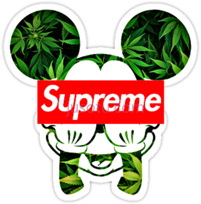 米老鼠,mickey mouse supreme PNG