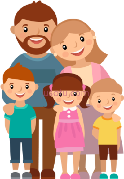 快乐家庭卡通,icons happy family cartoon PNG