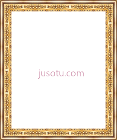 伊斯兰边框,frame islamic giraffe page border PNG