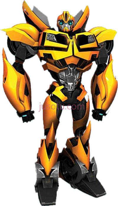 大黄蜂变形金刚,bumblebee transformer PNG