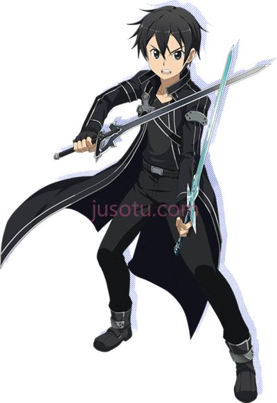 刀剑神域,sword art online kirito PNG