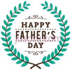 父亲节快乐PNG