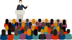 公开演讲,public speaking PNG