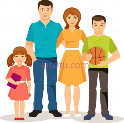 家庭,family library PNG
