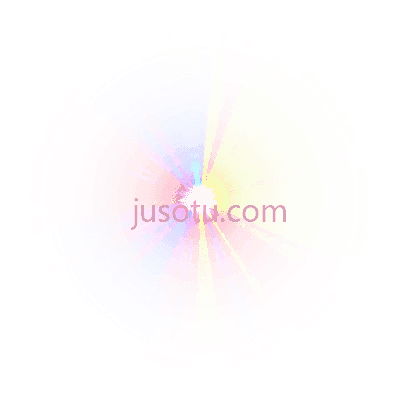 彩虹透镜光斑,small rainbow lens flare PNG