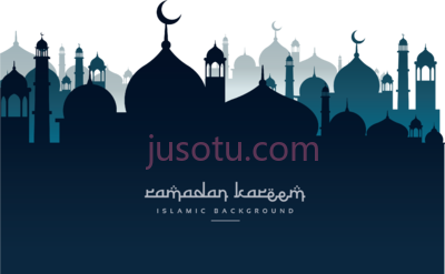 伊斯兰清真寺,ramadan eid al fitr mubarak church poster PNG