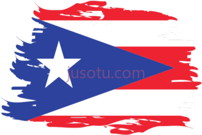 波多黎各国旗,puerto rico flag PNG