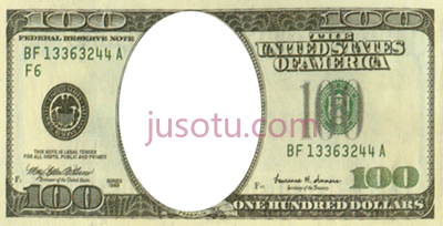 100美元钞票,share this 100 dollar bill no face PNG