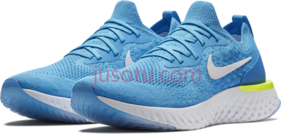跑鞋,men's epic react flyknit running shoe PNG