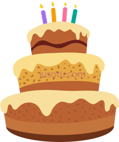 生日快乐蛋糕,cartoon cake happy birthday PNG