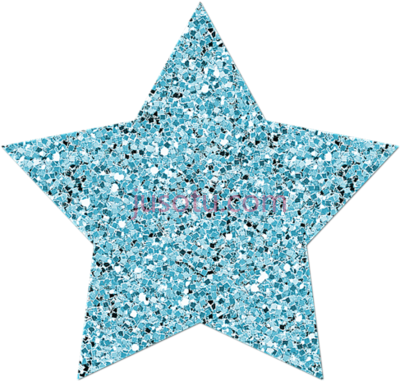 蓝色星闪烁,stars glitter blue PNG