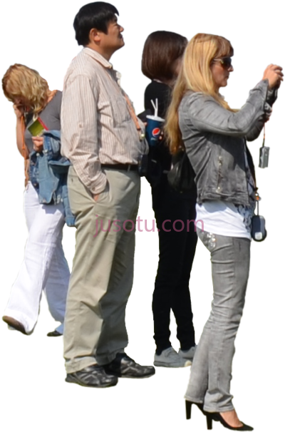 人群,group people PNG