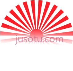 日本武士太阳PNG