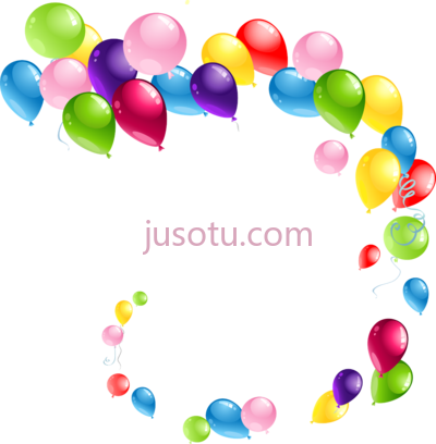 生日快乐气球,happy birthday balloons PNG