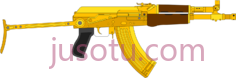 黄金卡拉什尼科夫自动步枪PNG