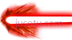 红色激光PNG