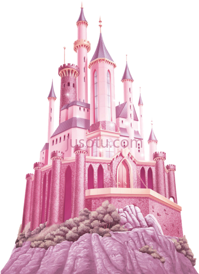 迪士尼公主城堡,disney princess castle PNG