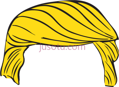 唐纳德·特朗普头发,donald trump hair PNG