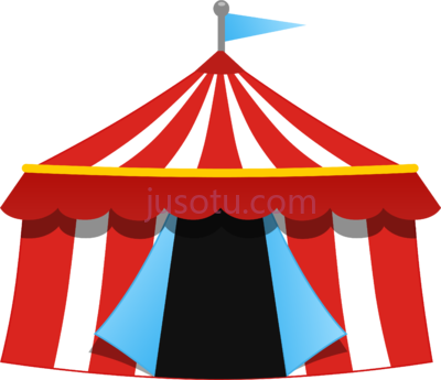 帆布帐篷,circo lona tenda piksel do um PNG