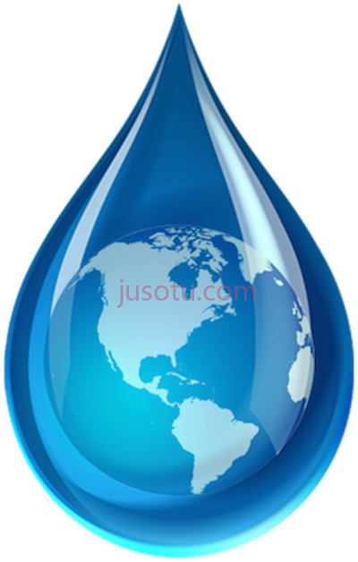 水滴,water drop earth PNG