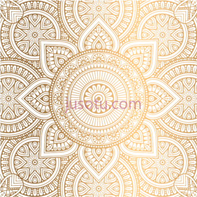 曼荼罗,elegant shiny luxury mandala PNG