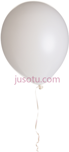 白色气球PNG