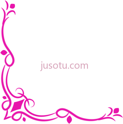 角边装饰,wedding corner border decorative PNG