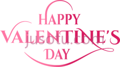粉色情人节快乐PNG
