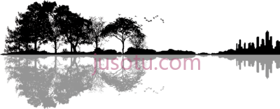 自然风景倒影,landscape guitar PNG