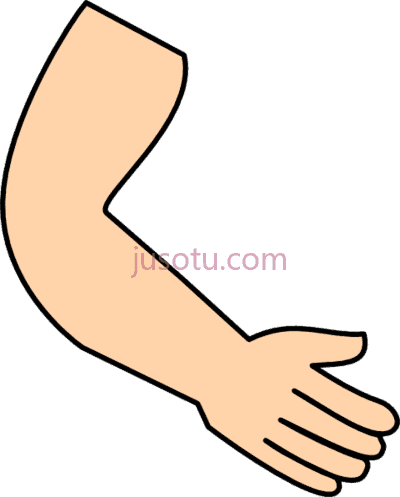 挥动手臂,waving arm PNG