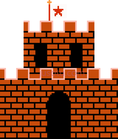 马里奥兄弟城堡,mario bros castle PNG