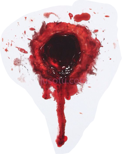 血弹孔,gunshot blood horror gun PNG
