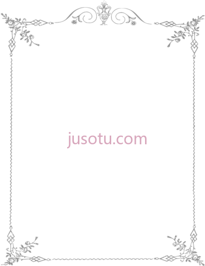 黑色边框,white border frame page black PNG