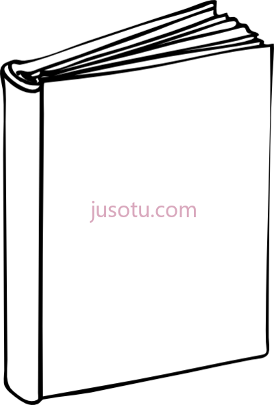 书本,blank book art PNG