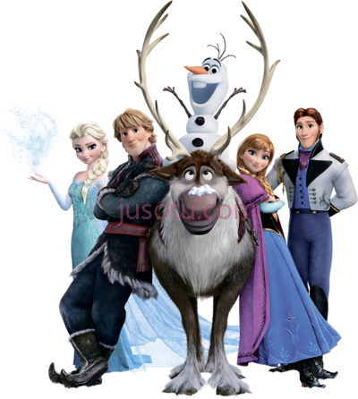 冰雪奇缘,frozen characters sm PNG