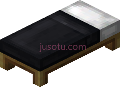 我的世界,minecraft item bleck bed PNG