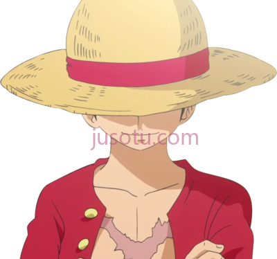 羽绒草帽,chapeau de paille luffy PNG