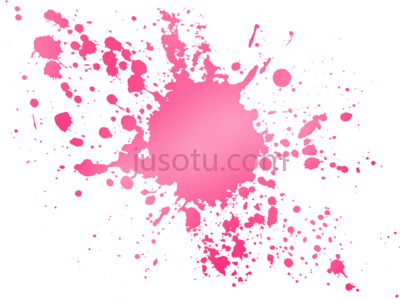 粉红色飞溅漆,pink splatter paint PNG