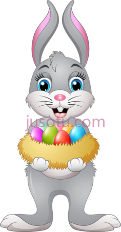 复活节兔子PNG