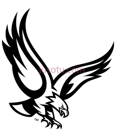 老鹰标志,boston college eagles logo PNG
