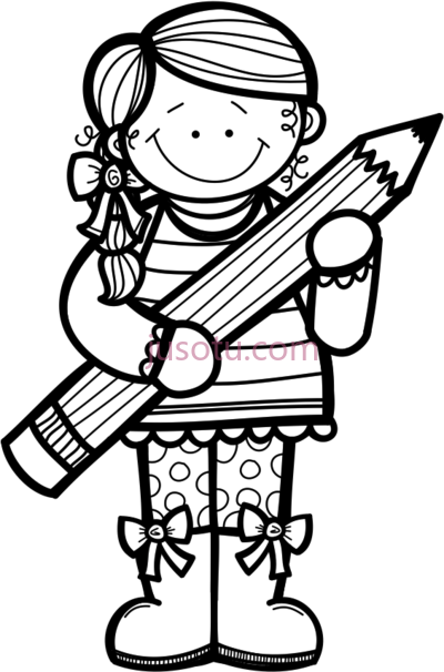小学生书写,school children writing black PNG