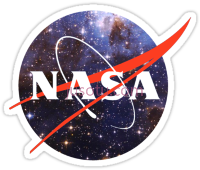 美国航空航天局,red bubble cute nasa meatball logo magnet PNG