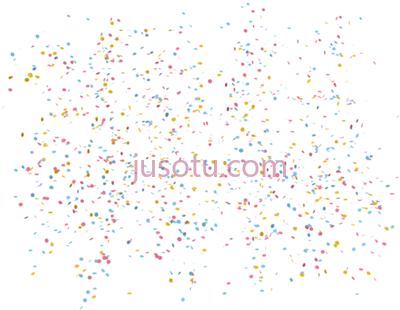 银色五彩纸屑,silver confetti PNG