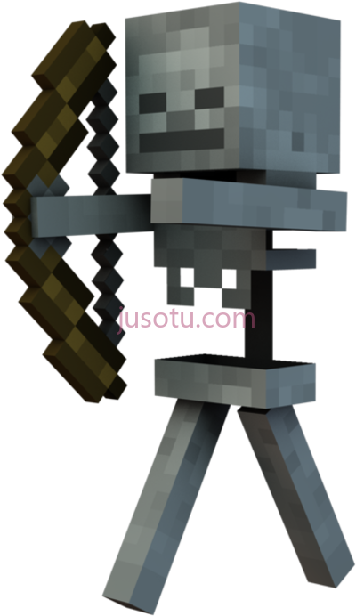 我的世界,minecraft skeleton render PNG
