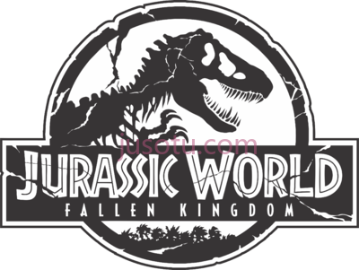 侏罗纪世界,jurassic world fallen kingdom logo PNG