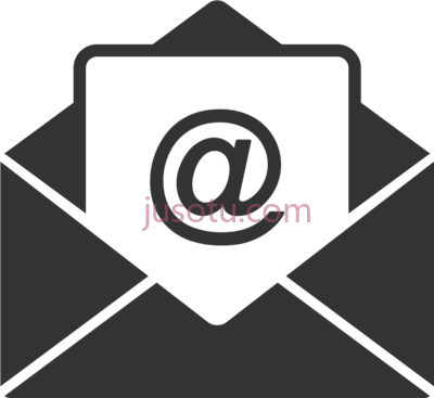 邮件,mail logo white PNG